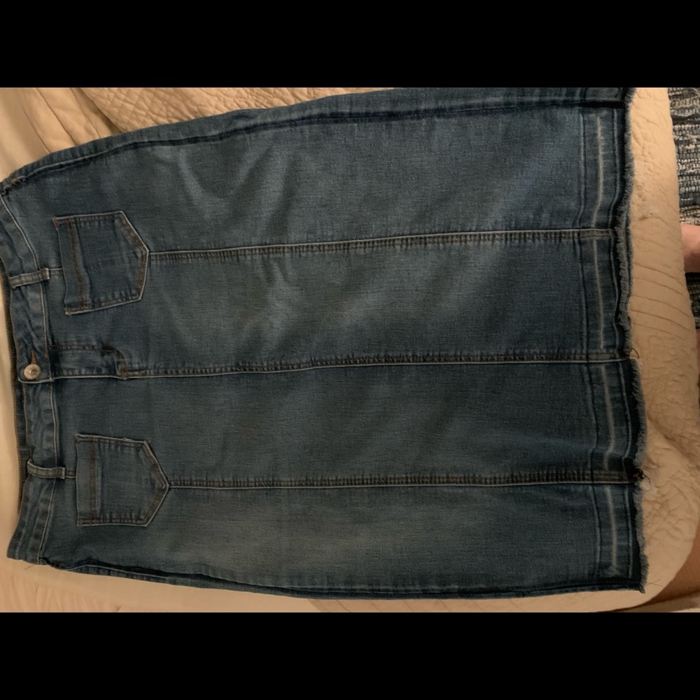 Knee length Be Girl jean skirt